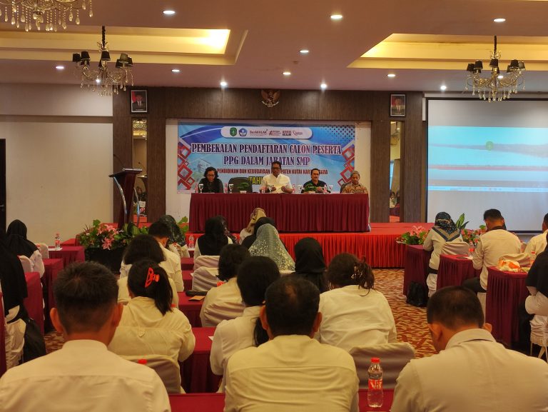 Siap Jadi Guru Profesional, 108 Guru SMP di Kukar Ikuti PPG Dalam Jabatan