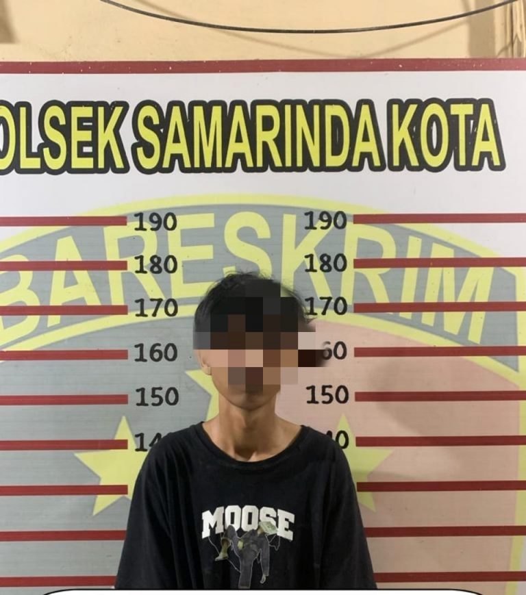 Polsek Samarinda Kota Tangkap Seorang Tersangka Pelaku Pencabulan Anak di Bawah Umu