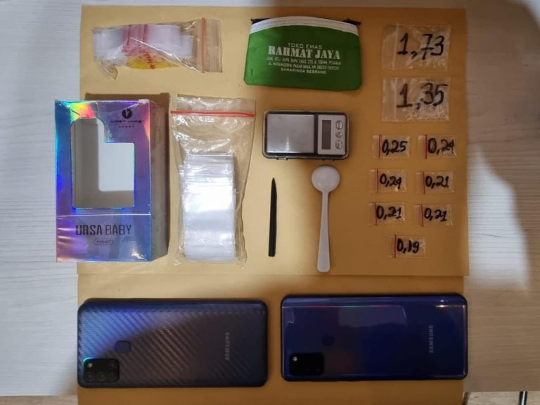 Sat Resnarkoba Polresta Samarinda Tangkap 2 Wanita Terkait Penyalahgunaan Narkotika