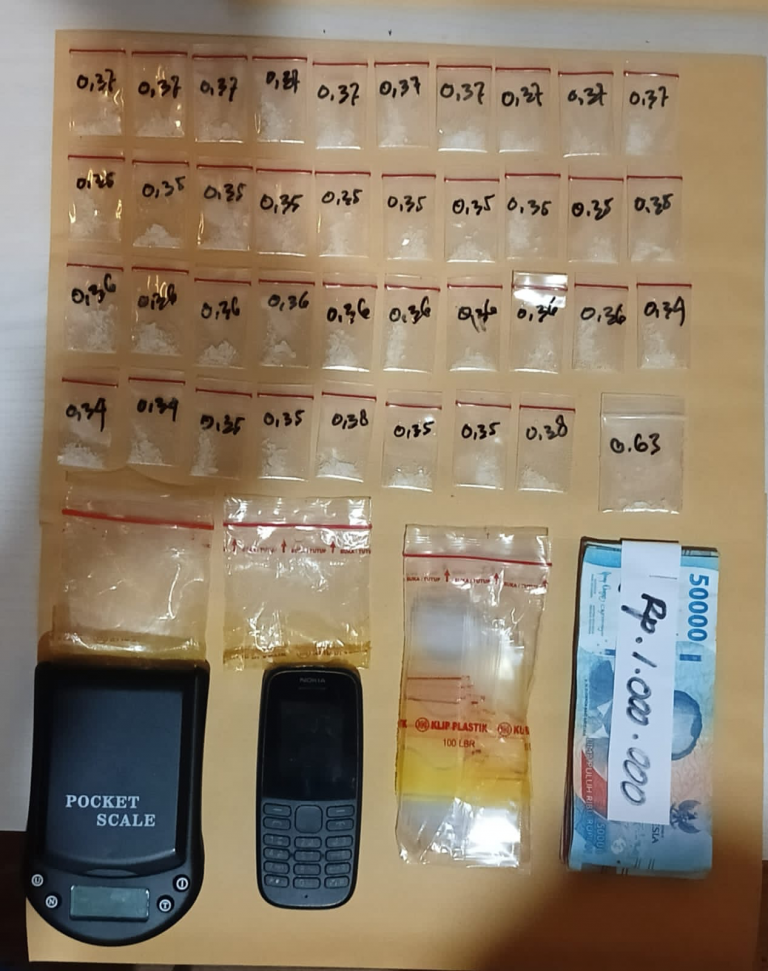 Polresta Samarinda Berhasil Meringkus Pelaku Penyalahgunaan Narkotika