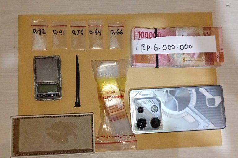 Mr D Jelawat Simpan Sabu, Diringkus Oleh Satresnarkoba Polresta Samarinda