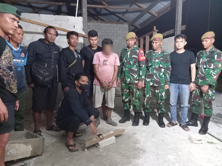 Tim Gabungan TNI-POLRI Berhasil Tangkap Pengedar Narkotika Jenis Sabu Seberat 7,14 Gram