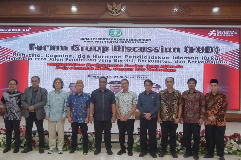 Disdik Kukar Gelar FGD untuk Susun Peta Jalan Pendidikan Idaman