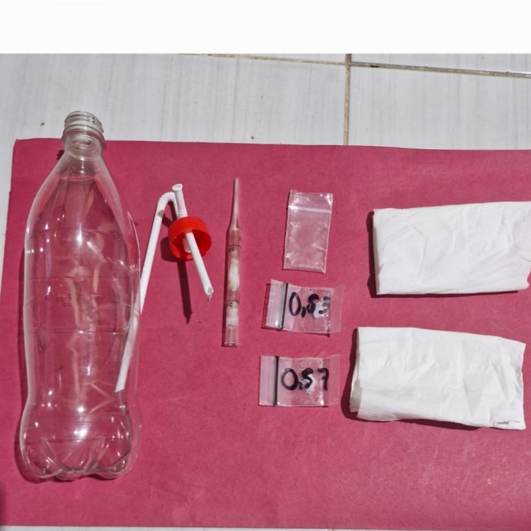 Polisi Polsek Sungai Pinang Mengamankan Tamu Hotel yang Memiliki Sabu