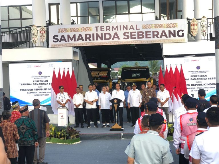 Jokowi Buka Terminal Samarinda Seberang, Andi Harun: Ini Fasilitas Publik yang Lebih Baik