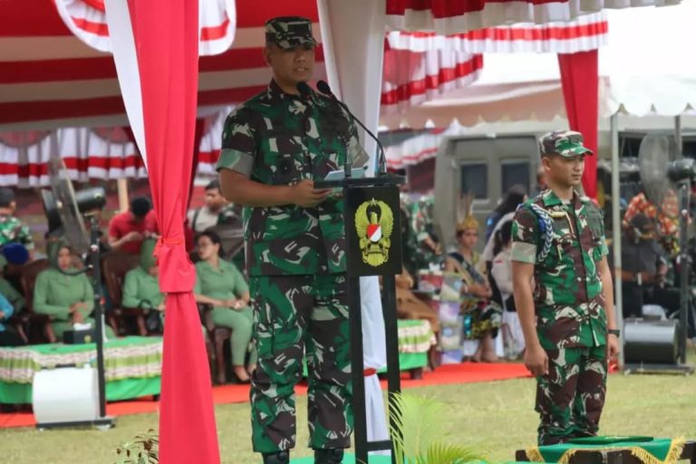Wakasad Tutup TMMD Ke-119 Tahun 2024 Di Kutai Barat Kalimantan Timur