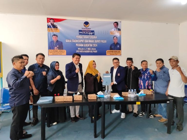 Resmi Maju di Pilkada Paser, Syarifah Masitah Assegaf Daftar di 5 Parpol