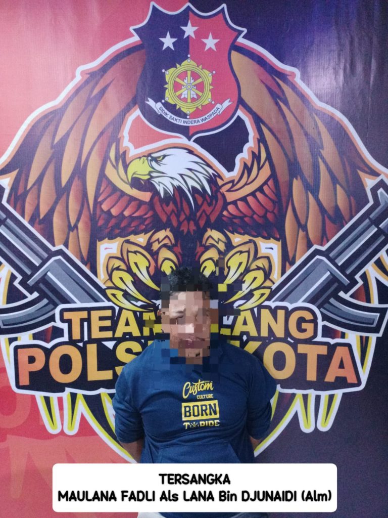 Tim Elang Polsek Samarinda Kota Amankan Pelaku Penganiayaan Anak di Bawah Umur