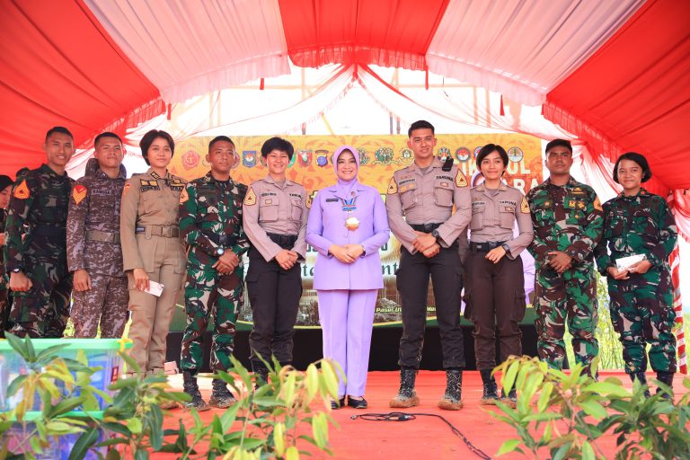 Ibu Kehormatan Taruna Akademi TNI Tanam Pohon Bersama Taruna Latsitardanus XLIV Di IKN.