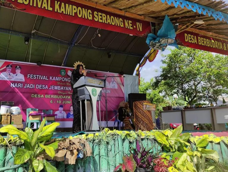 Dispar Kukar Sinergi dengan Berbagai Pihak Sukseskan Festival Kampong Seraong