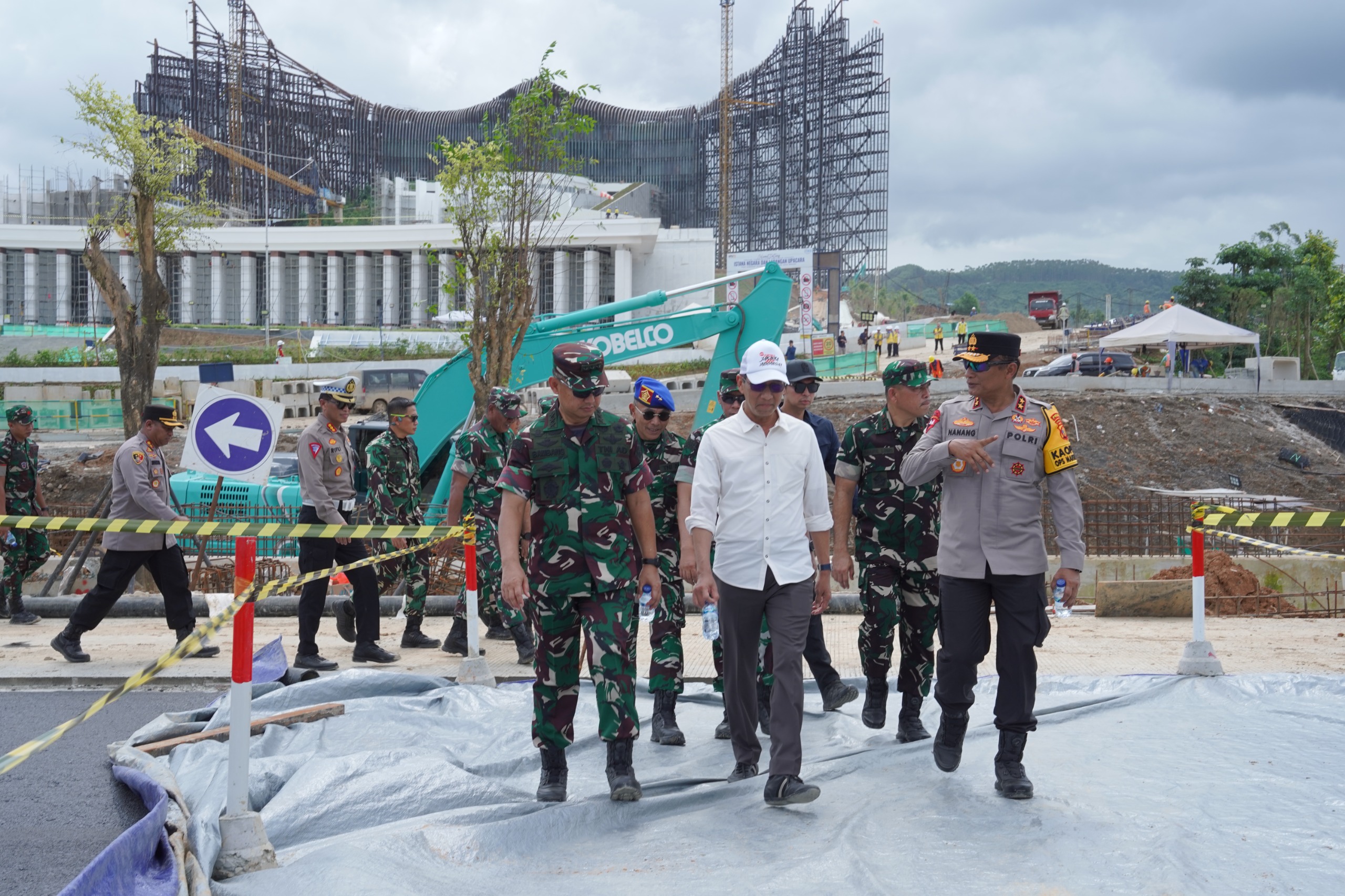 Jelang HUT RI Ke-79 Kasum TNI Kunjungi IKN Pantau Kasiapan Infrastruktur dan Sarana Prasarana